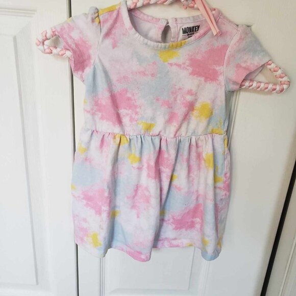 24M Tie Dyed Short sleeve Dress - Picture 2 of 4